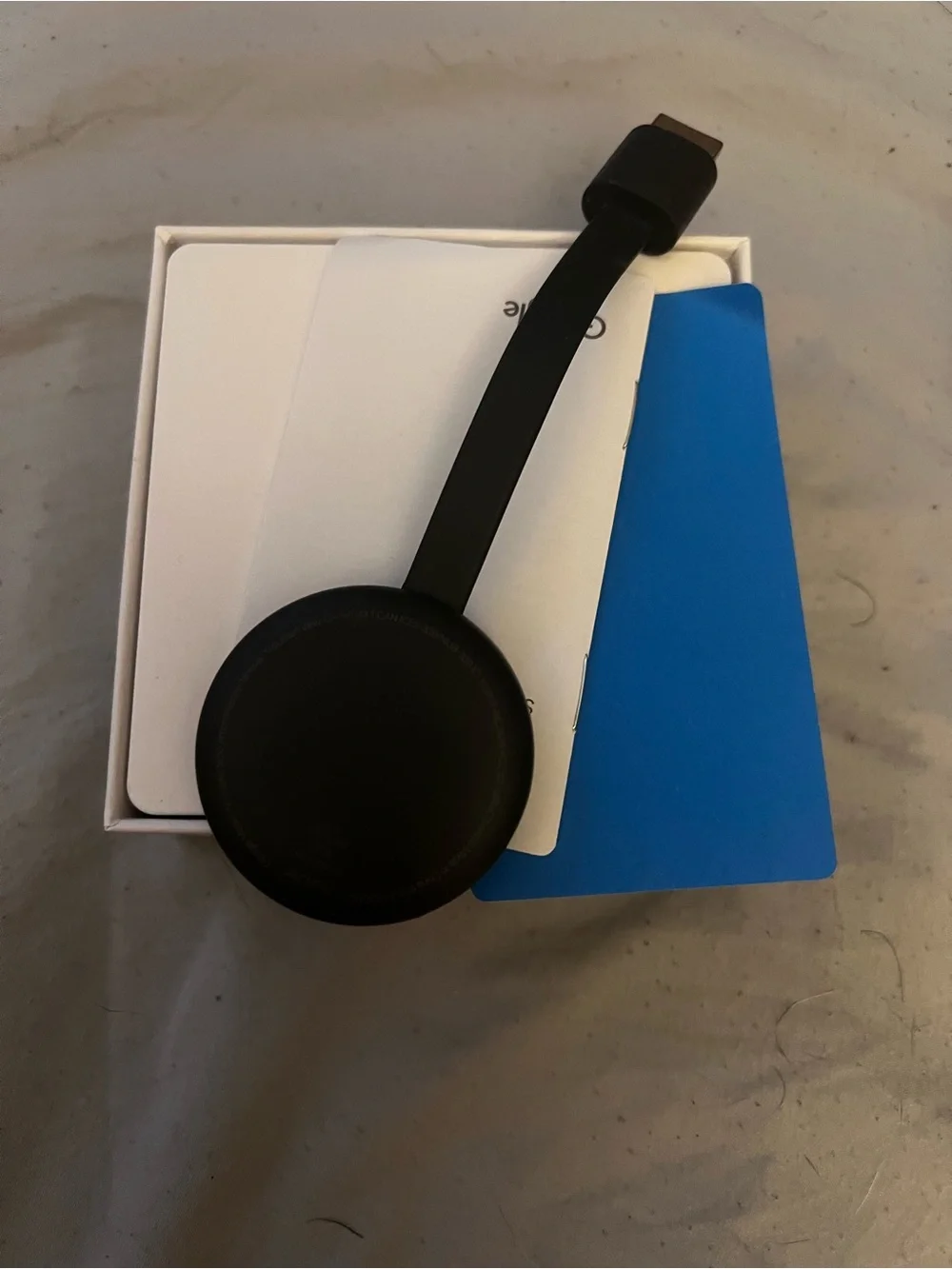 Google Chromecast - Black Streaming Dongle